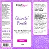 CrystaLac Grande Finale Tumbler Coat (Matte, 12oz) 2.0