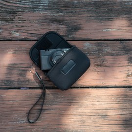 Carcasa de cámara digital compacta de neopreno jjjc bolsa de viaje Sony zv-1F zv-1 rx100 VII va VI v iv iii II DSC wx500 hx99 hx90v hx80 Canon g7x III g9x II sx740 sx730 sx620 sx610 RICOH gr iiix