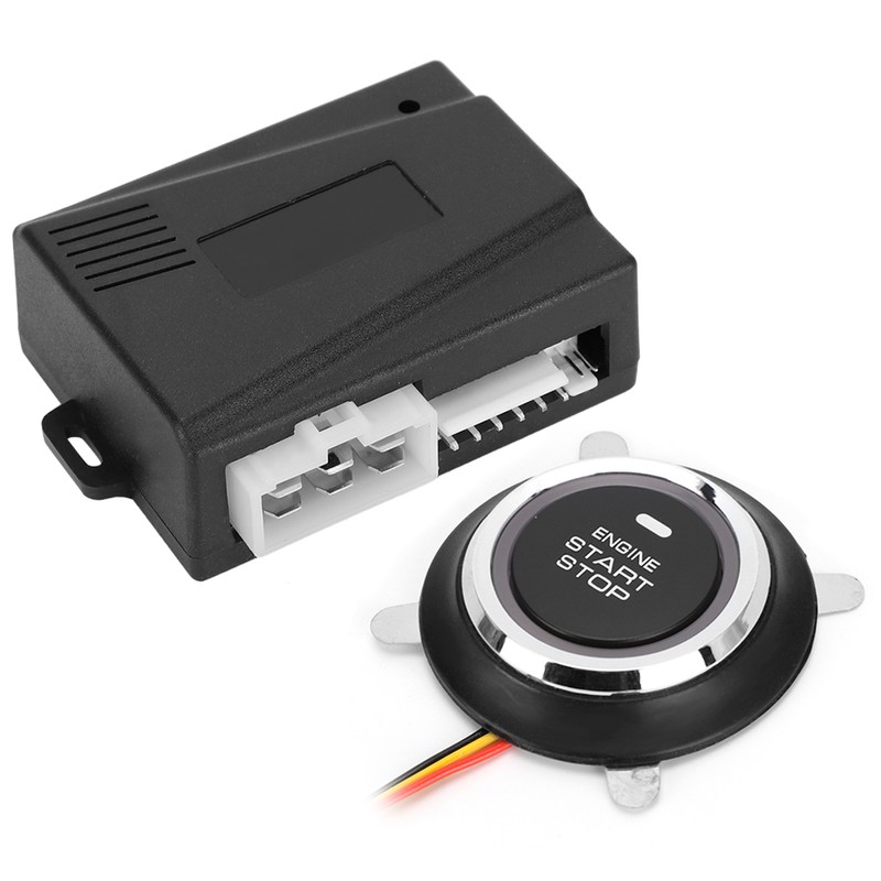 24V Universal Engine Stop Start Button Keyless Push Switch Remote