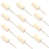 Futheda 12pcs 12mm Wool Felt Polishing Pads, Compatible with Electric