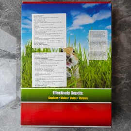 Mole Repellent 10-Pack, Solar Powered Ultrasonic Animal Repeller Waterproof for Outdoor, Garden, Yard, Patio, Animal Repeller Deterrent Snake Gopher Chipmunk Rodent