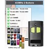 Benincà TO.GO 2VA 2 Channel Replacement Remote Control 433.92MHz Compatible