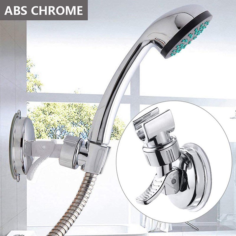 Shower Head Holder, Adjustable Removable Shower Wall Bracket, Shower Head