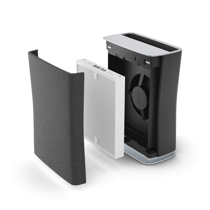 Stadler Form Roger Little textile pre-filter, dark grey, protects the