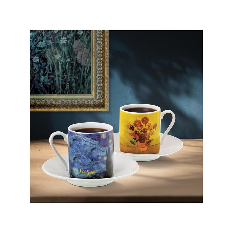 Arty Van Gogh - Set di 2 Tazze