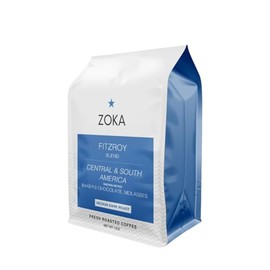 Fitzroy's Blend - Roasted by Zoka Coffee - Whole Bean Coffee - 12 Ounce Bag