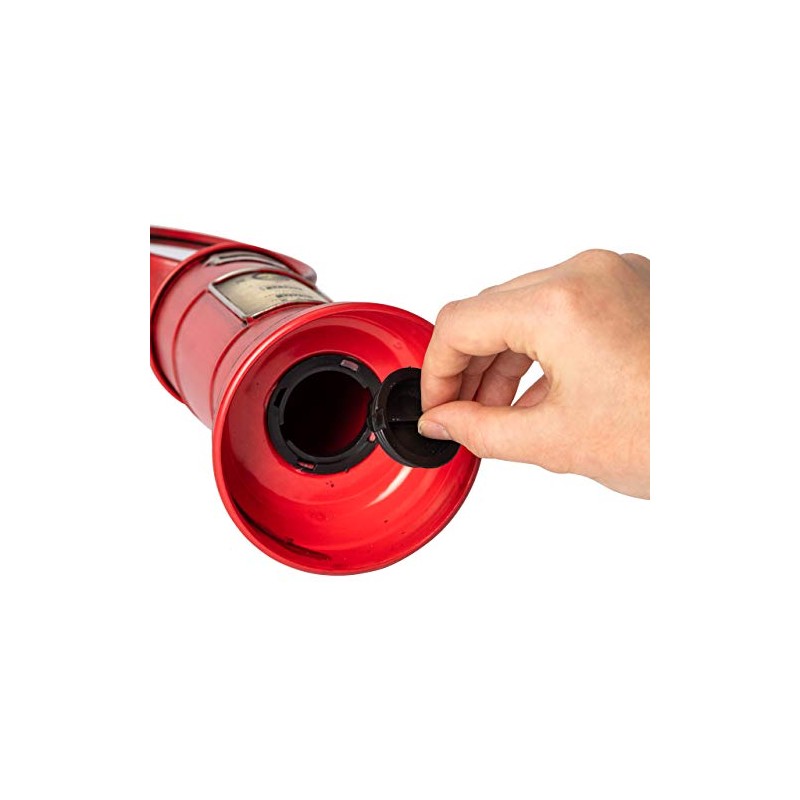 Spirit Motors Money Box Tank Column Retro with Clock –