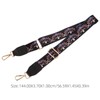 Abaodam Guitar Strap Banjo Shoulder Strap Vintage Printed Adjustable Shoulder