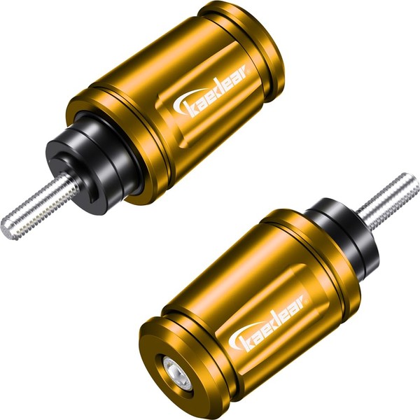 Kaedear KDR-BE1-HYSM6-GD Handlebar End Weights for Motorcycles, Motorcycle Accessories, Variable