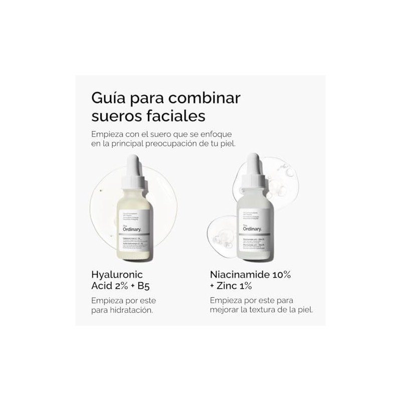 The Ordinary Niacinamide 10% + Zinc 1%, Suero para Imperfecciones