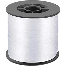 Monofilament Nylon Fishing Line, Extremely Strong and Durable 2-40LB for Saltwater & Freshwater Fishing (Transparent, 8lb - 500m - 0.18mm)