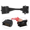 Trailer Plug Adapter 7pin to 12pin Stable Connection Plug and