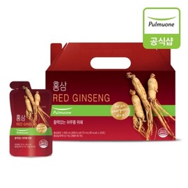 Pulmuone [Pulmuone] Red ginseng set (70mlX20 packets), 1 box / 풀무원 [풀무원] 홍삼 세트 (70mlX20포), 1박스