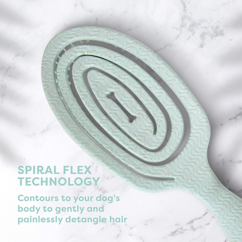 BioSilk for Pets Eco Friendly Detangling Pin Brush for Dogs,