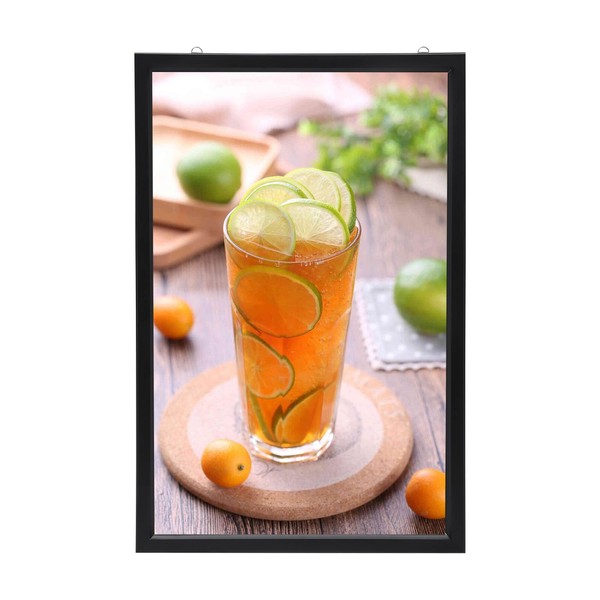 24x36 Inch LED Poster Frame, Slim Snap Aluminum Alloy LED