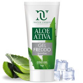 Aloe Vera Gel Legs Ice Effect Leg Cream with Cold Effect with 6617 Polysaccharides Leg Cream 99% Natural Aloe Vera Dermatologically Tested Natural Unique 100 ml