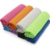 8 Packs Cooling Towel (40"x 12"), Ice Towel, Microfiber Towel, Soft Breathable Chilly Towel Stay Cool for Yoga, Sport, Gym, Workout, Camping, Fitness, Running, Workout & More Activities (Multicolor)