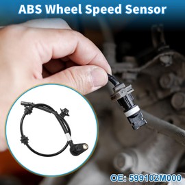 A ABSOPRO ABS Wheel Speed Sensor Rear Left ABS Sensor Anti-lock Braking System Sensor No.599102M000 for Hyundai for Genesis Coupe 2010-2016