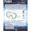 TUSA M-111 Mini Kleio II Scuba Diving Mask, Flash Yellow