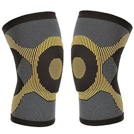 Solace Care Compression Knee Brace for Runner’s or Jumper’s Knee Arthritis Tendonitis | Reduce's Inflammation Swelling Soreness and Stiffness (XL - 14.5" - 18.5")