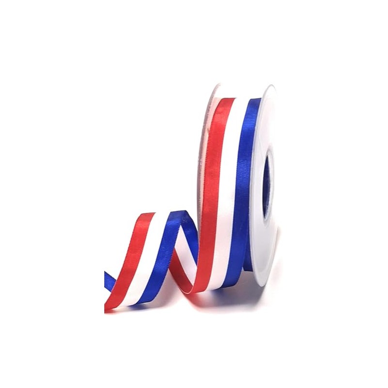 National Ribbon 25 m x 25 mm Blue / White