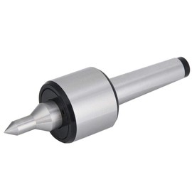 Live Tailstock Center, Heavy Duty MT3 Live Center Professional Carbon Steel High Accuracy 0.000197" Lathes CNC Tool 60°