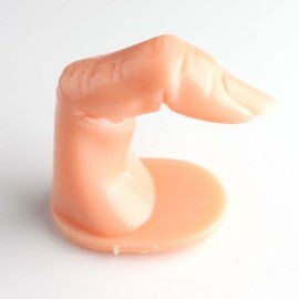 Fleshcolor Plastic Nail UV Gel Nail Art Tips False Finger Model Nail Art Practise tranning