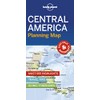 Lonely Planet Central America Planning Map 1st Ed.