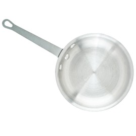 Winco Commercial-Grade Aluminium Fry Pan/Skillet, Natural Finish, 7"