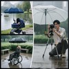 BRDRC Double Clamp Mount Umbrella Holder Camera Pole Bracket for