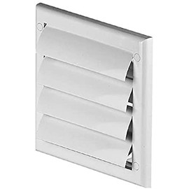 Boomerangg Wall Gravity Flaps Ducting Ventilation Cover Extractor Fan Air Vent Grill Back Draft Flap Shutter Flat on The Back