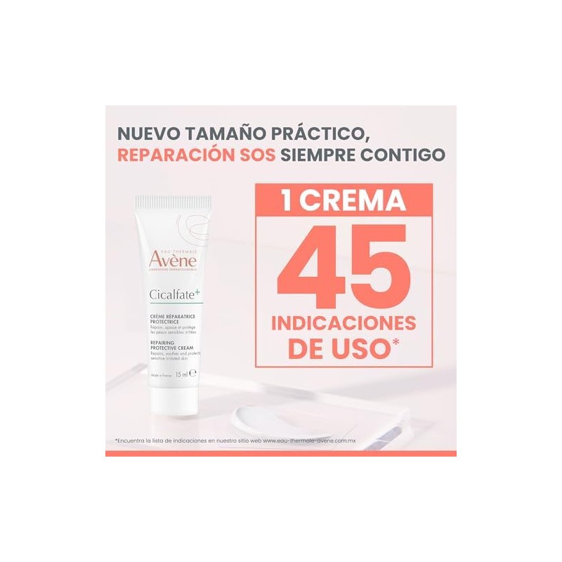 AVENE Cicalfate+ Crema Reparadora 15 ml – Calma y Regenera