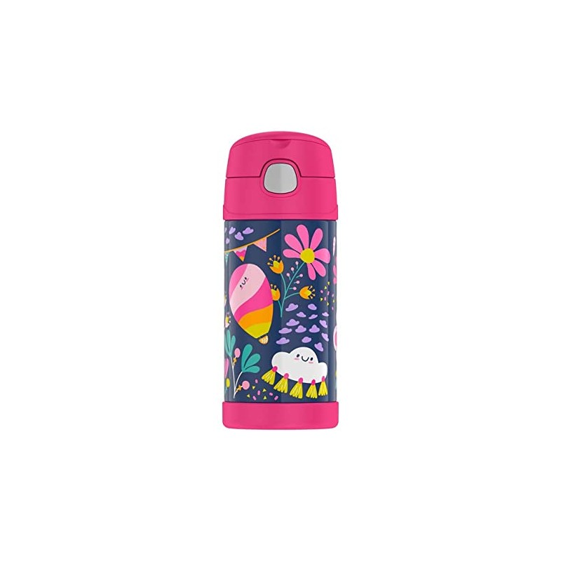 Thermos FUNtainer Insulated Drink Bottle, 355ml, Whimsical Cloud, F4019WC6AUS
