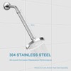 OFFO Shower Head Extension Arm, 25.4cm(10 Inches) Shower Arm Extension
