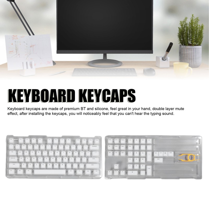 113 Keys PBT Keycaps Professional DIY Original Height Mute Mechanical