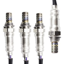 higherbro 4PCS Oxygen O2 Sensor 1 & 2 for 2007 2008 2009 2010 Kia Sedona 3.8L Upstream + Downstream