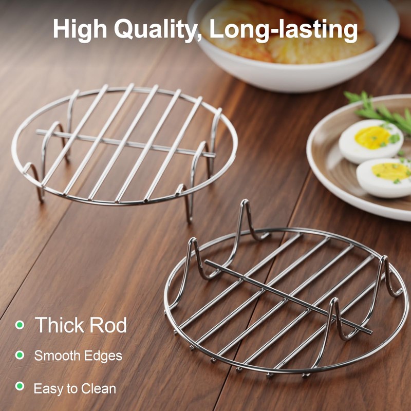 GSlife Instant Pot Steamer Rack - Stainless Steel Instant Pot