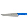 Winco 10" Commercial-Grade Chef's Knife with German Steel Blade, Blue