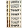 Warranty Protection Tamper-Evident Security Labels Stickers in Two Parts with