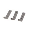 6Pcs Stainless Steel Connector Hidden Door Hinge, 360 Degree Rotatable