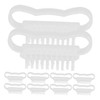FOMIYES 10pcs Manicure Tools Fingernail Cleaning Nail Brush Nail Cleaning
