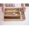 Daikai Talk Kitchen PE Cutlery Box, Beige, W 12.2 x