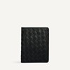 Este Passport Holder (Carré Weave) - Color: Rouge