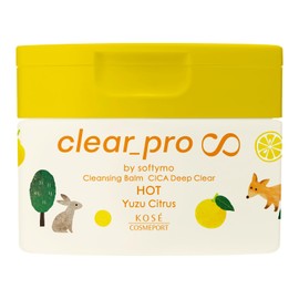 Softimo Kose Clear Pro Cleansing Balm CICA Deep Clear Hot Yuzu Citrus