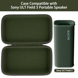 co2CREA Hard Case Replacement for Sony ULT Field 3 Wireless Portable Bluetooth Speaker (Army Green Case)