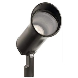 Kichler 28311 3W 25W Equivalent Olde Bronze Low Voltage Plugin LED Spot Light Single Fixture