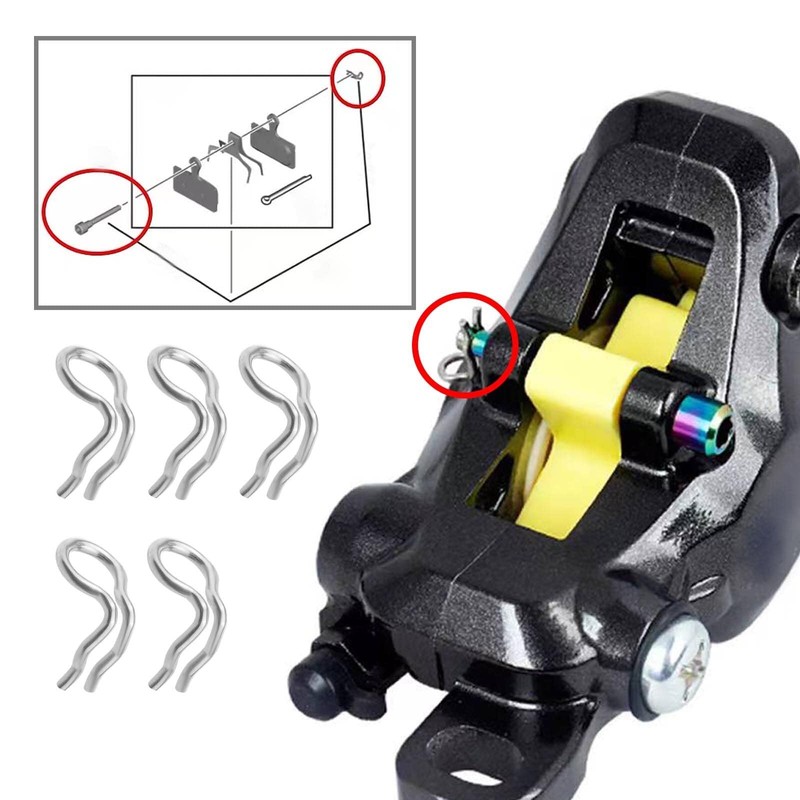 10Pcs Brake Pad Caliper Replacement Compatible with Shimano Compatible with