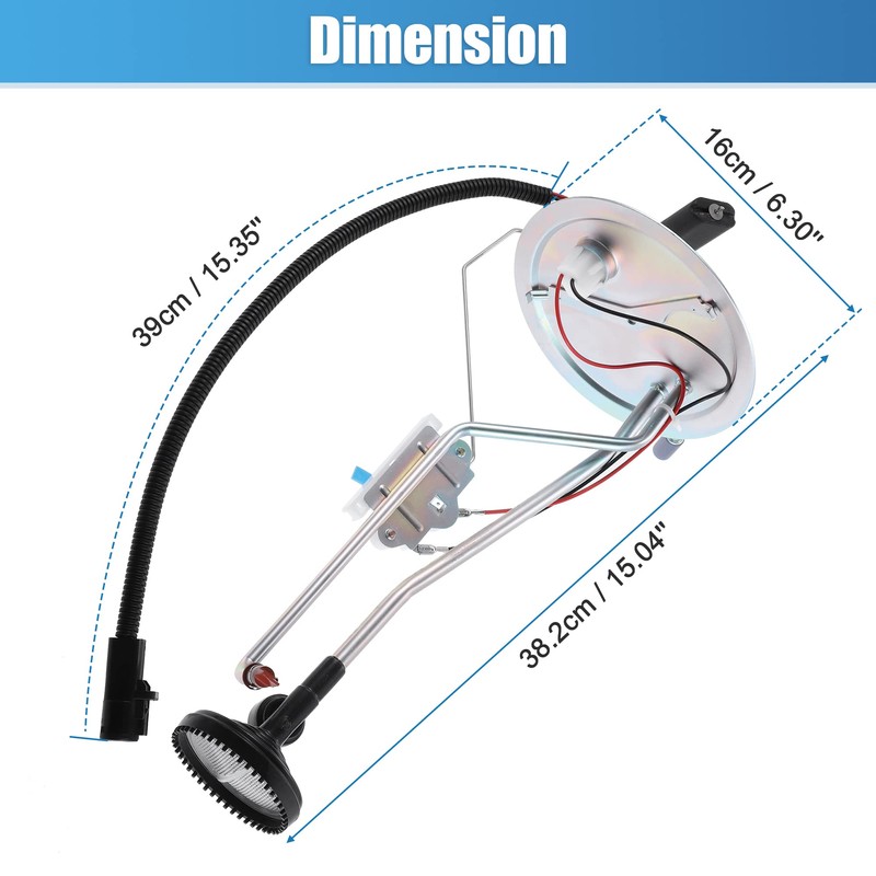X AUTOHAUX Fuel Sending Unit Sender Assembly Kit for Ford