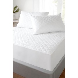 Rapport Home Quilted Pair Pillow Protector Pillow Protectors With Zipper Closure