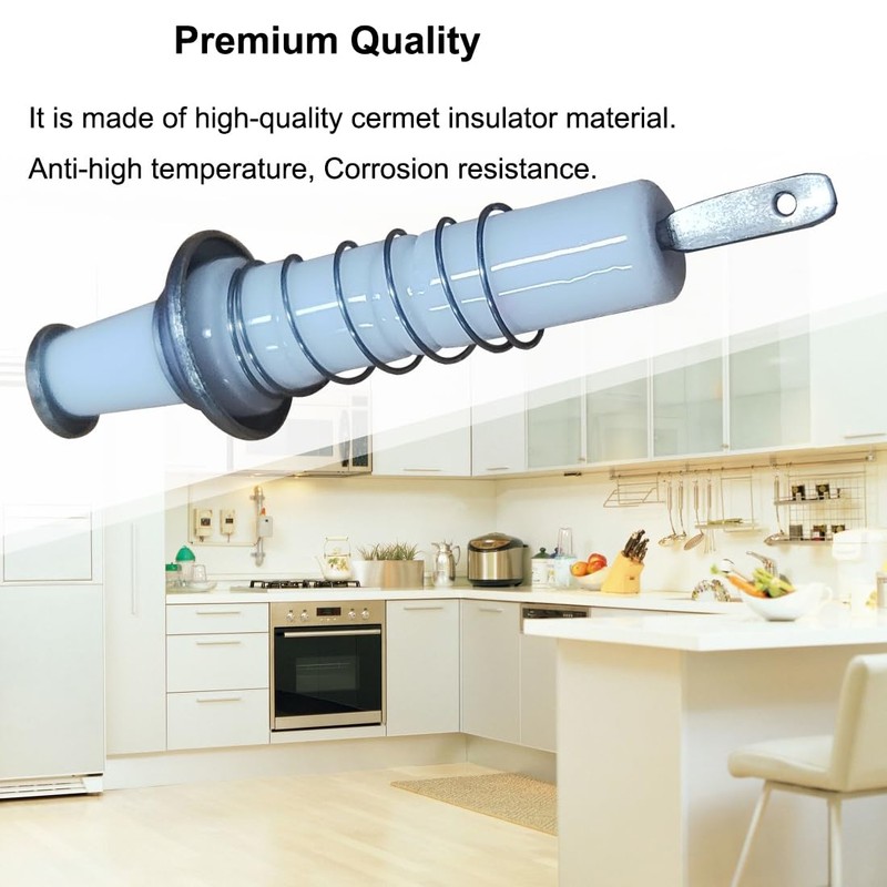 PB040264 Burner Ignitor, Gas Range Replacement Repair, Electrode with Spring